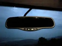 An auto-dimming car mirror