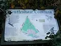 Gentleshaw Common information board