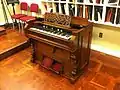 Flattop reed organ: melodeon or American reed organ