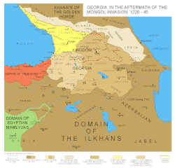 Georgia (and Armenia) in the aftermath of the Mongol invasion (1220–1245).