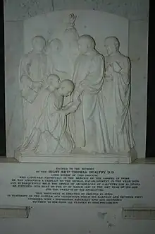 Thomas Dealtry Memorial at the St. George's Cathedral, Madras