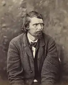 George Atzerodt, conspirator to assassination, after arrest, 1865.