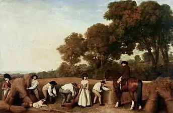 Reapers (1785), oil on canvas, 90 x 137 cm., Tate Britain