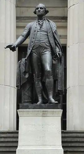 Statue of George Washington, Federal Hall National Memorial, New York City