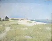 Georges Seurat: Blick auf Fort Samson today Eremitage,St. Petersburg