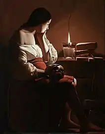 Magdalene with the Smoking Flame, c. 1640, Los Angeles County Museum of Art