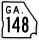 State Route 148 marker