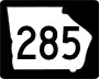 State Route 285 marker