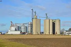 Grain elevator at Gerald