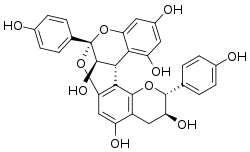 Chemical structure of geranin A