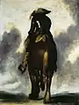 Man on Horseback Seen From Behind, c. 1634 by Gerard ter Borch