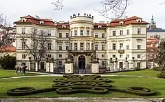 Palais Lobkowicz at Malá Strana in Prague, now the German Embassy