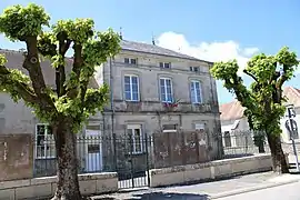 The town hall in Germay