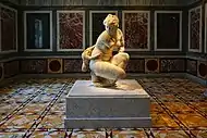 Venus and Eros in Marble Room