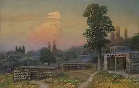 Armenian Village at Sunrise