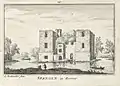 Rademaker No 140 'Spangen in Ruins' from the northwest (front)