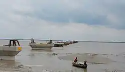 Ghaghra river in Sitapur