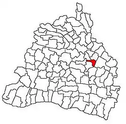 Location in Dolj County