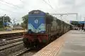 Deekshabhoomi Express at Ghoradongri railway station.