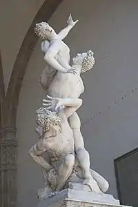 Giambologna's The Rape of the Sabine Women