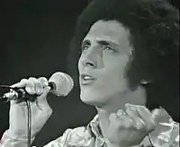 Gianni Bella performing in 1974