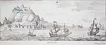 Image 14Gibraltar, 1654 by Jan Peeters I (from History of Gibraltar)