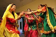 Giddha dance Teeyan Punjab