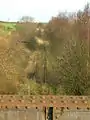 Looking towards Barrmill from the Giffen overbridge