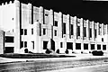 The exterior of Gill Coliseum in 1956