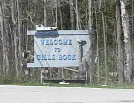 Welcome sign