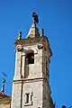 Giraldo on top of St. Francis Church bell Tower.