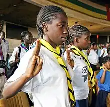 Image 16Girl Scouts in the Central African Republic