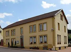 The town hall in Girmont-Val-d'Ajol