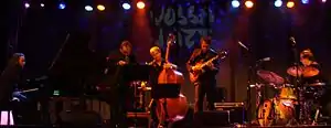 Eple trio with Gisle Torvik at Vossajazz 2014.