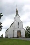 Front entrance of the church