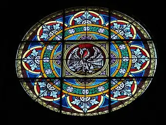 Stained glass window