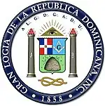 Emblem of the Grand Lodge of the Dominican Republic