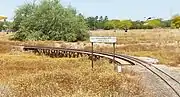 Trestle bridge.