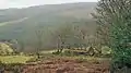 Ruin of small stone building near Glendoo