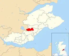 Location of the ward