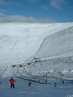 Coire Fionn and Glas Maol Poma, Glenshee Ski Centre, Scotland