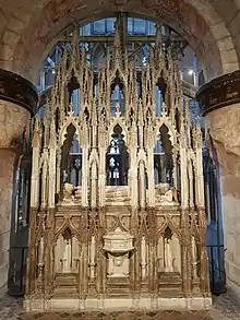 photograph of Edward's tomb