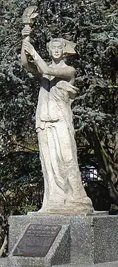 Replica of the Goddess of Democracy erected in Tiananmen Square during the 1989 protests