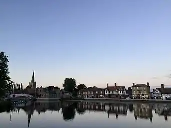 The Causeway, which overlooks the River Great Ouse