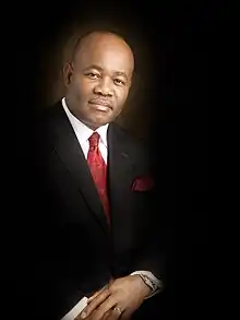 Portrait of Godswill Akpabio