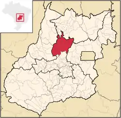 Location in Goias state