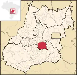 Location in Goias state