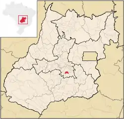 Location in Goiás