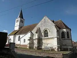 The church in Goincourt