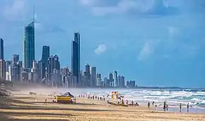 Image 1The Gold Coast, Queensland's second-largest city and a major tourist destination (from Queensland)